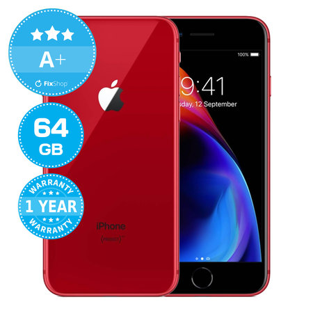 Apple iPhone 8 (PRODUCT)RED 64GB A+ Repasovaný