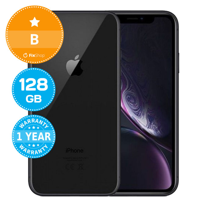 Apple iPhone XR Black 128GB B Repasovaný