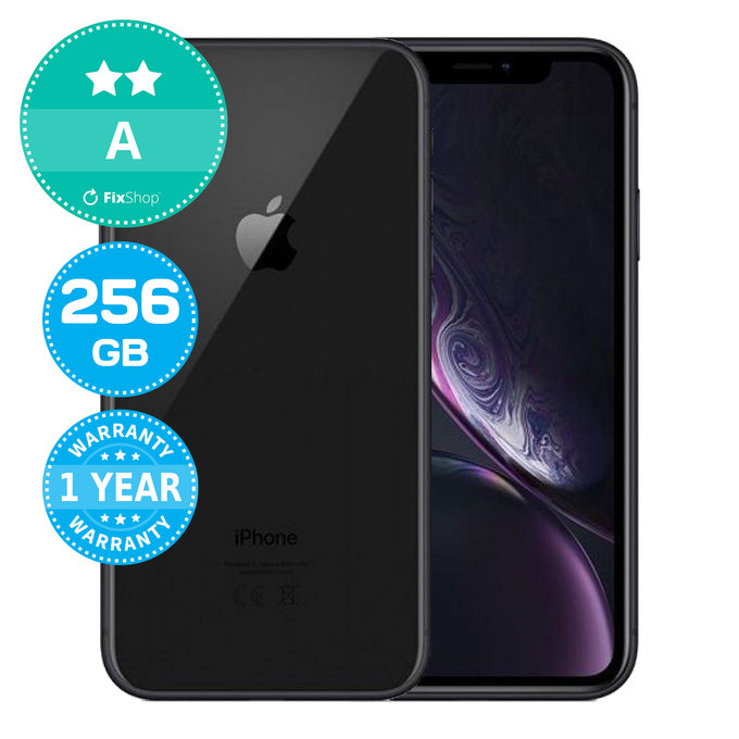 Apple iPhone XR Black 256GB A Repasovaný