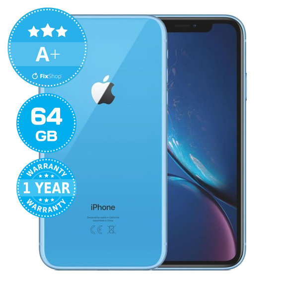Apple iPhone XR Blue 64GB A+ Repasovaný