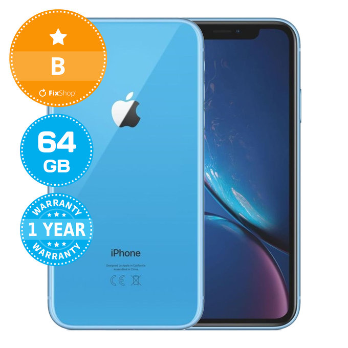 Apple iPhone XR Blue 64GB B Repasovaný