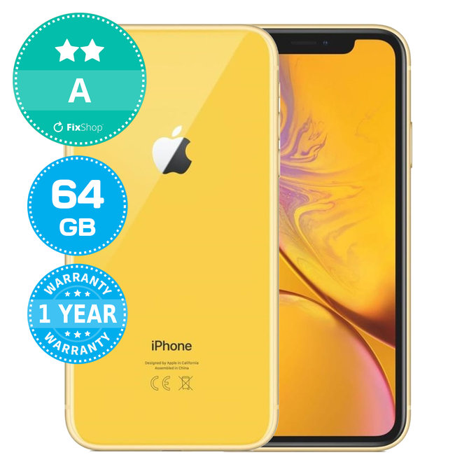 Apple iPhone XR Yellow 64GB A Repasovaný