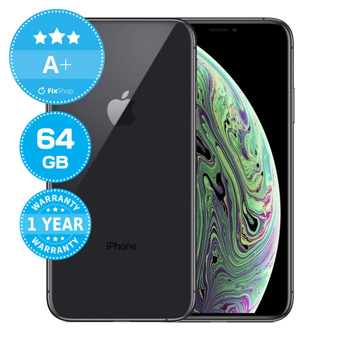 Apple iPhone XS Space Gray 64GB A+ Repasovaný
