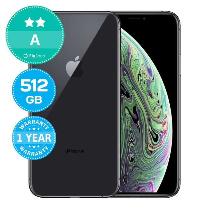 Apple iPhone XS Space Gray 512GB A Repasovaný