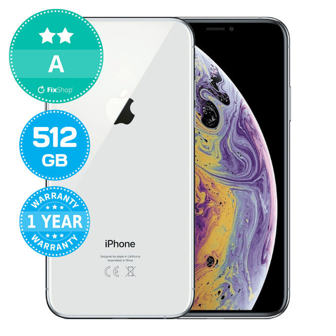 Apple iPhone XS Silver 512GB A Repasovaný