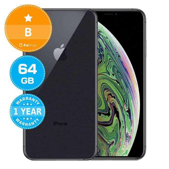 Apple iPhone XS Max Space Gray 64GB B Repasovaný