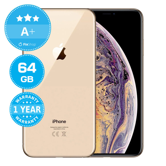 Apple iPhone XS Max Gold 64GB A+ Repasovaný