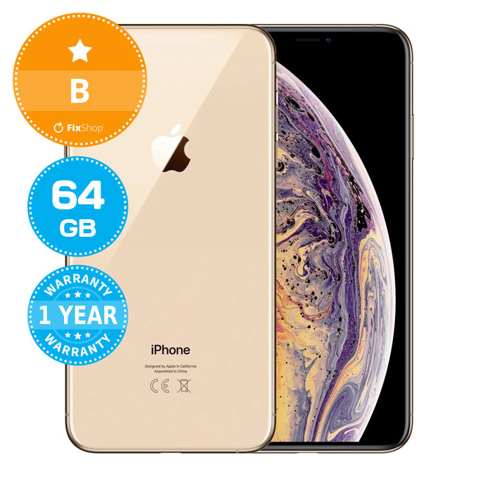 Apple iPhone XS Max Gold 64GB B Repasovaný