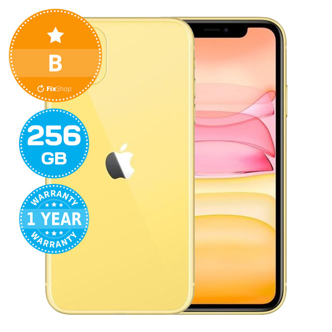 Apple iPhone 11 Yellow 256GB B Repasovaný