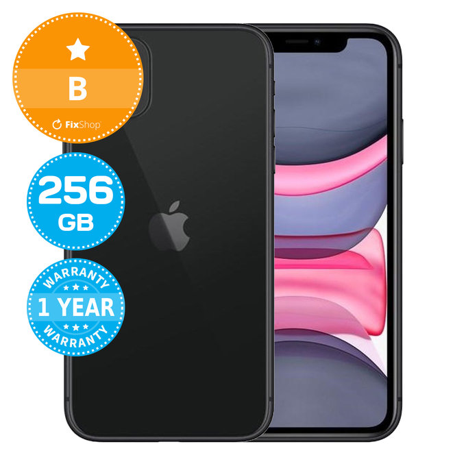 Apple iPhone 11 Black 256GB B Repasovaný