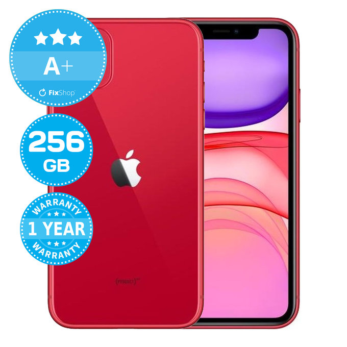 Apple iPhone 11 (PRODUCT)RED 256GB A+ Repasovaný
