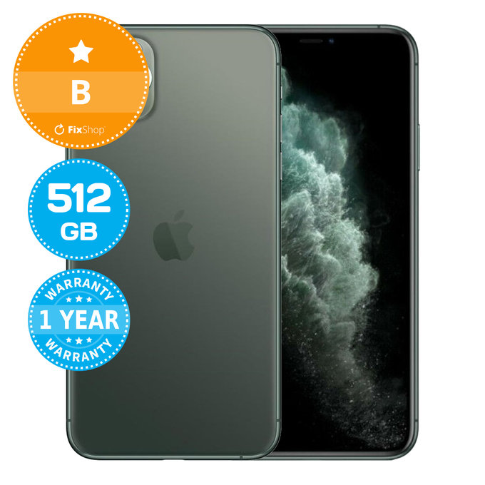 Apple iPhone 11 Pro Max Midnight Green 512GB B Repasovaný