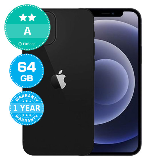 Apple iPhone 12 Mini Black 64GB A Repasovaný