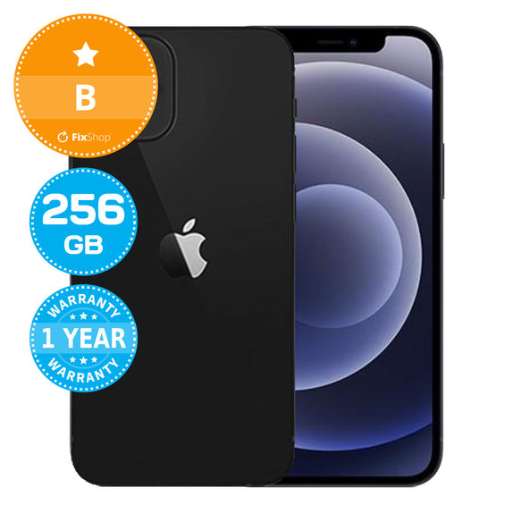 Apple iPhone 12 Mini Black 256GB B Repasovaný