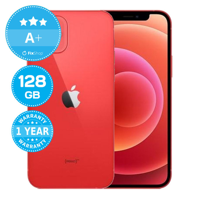 Apple iPhone 12 (PRODUCT)RED 128GB A+ Repasovaný