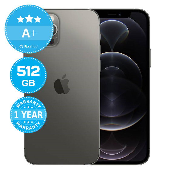 Apple iPhone 12 Pro Graphite 512GB A+ Repasovaný