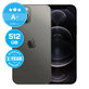 Apple iPhone 12 Pro Graphite 512GB A+ Repasovaný