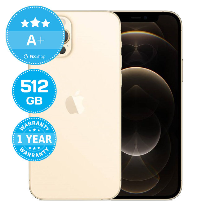 Apple iPhone 12 Pro Gold 512GB A+ Repasovaný