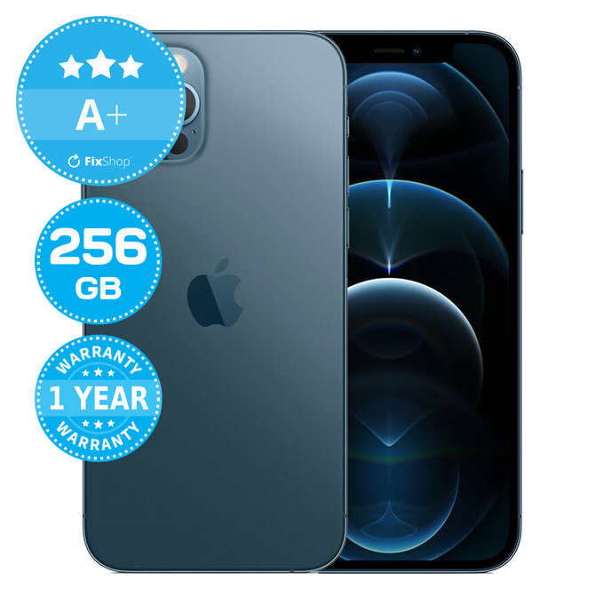 Apple iPhone 12 Pro Pacific Blue 256GB A+ Repasovaný