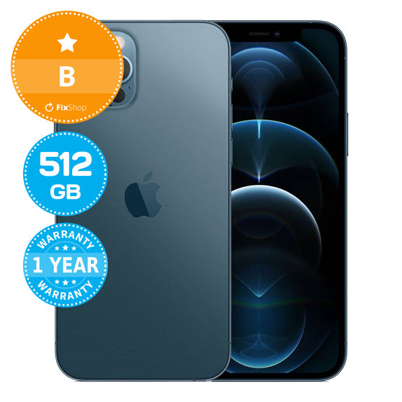 Apple iPhone 12 Pro Pacific Blue 512GB B Repasovaný