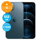 Apple iPhone 12 Pro Pacific Blue 512GB B Repasovaný