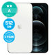 Apple iPhone 12 Pro Max Silver 512GB A Repasovaný