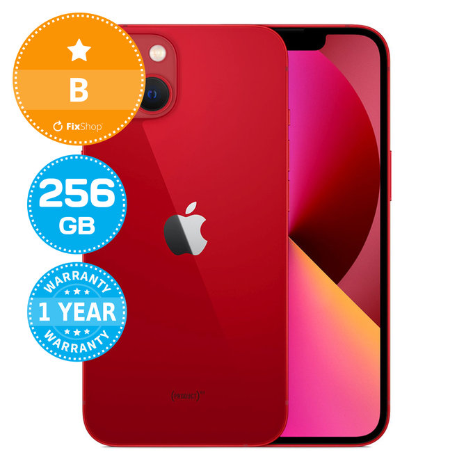 Apple iPhone 13 (PRODUCT)RED 256GB B Repasovaný