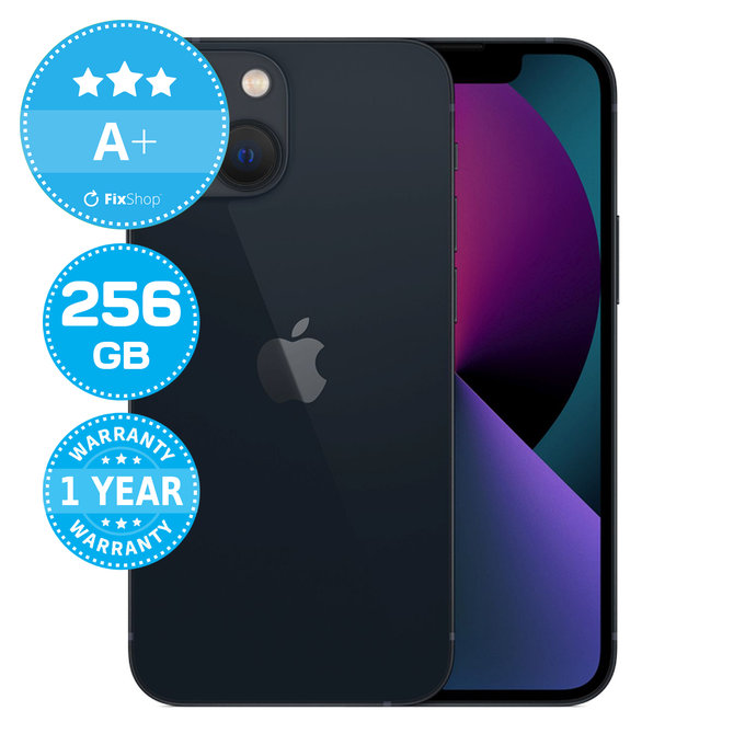 Apple iPhone 13 Mini Midnight 256GB A+ Repasovaný