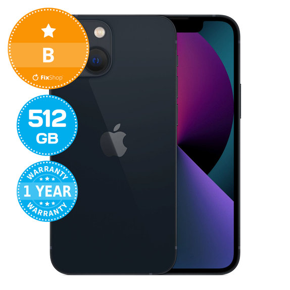 Apple iPhone 13 Mini Midnight 512GB B Repasovaný