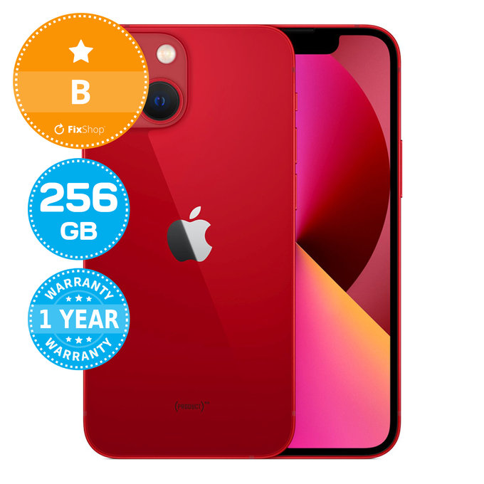 Apple iPhone 13 Mini (PRODUCT)RED 256GB B Repasovaný