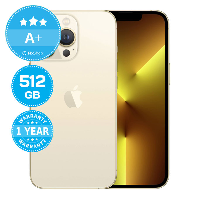 Apple iPhone 13 Pro Gold 512GB A+ Repasovaný