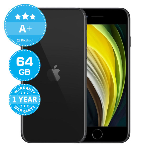 Apple iPhone SE (3rd Gen 2022) Midnight 64GB A+ Repasovaný