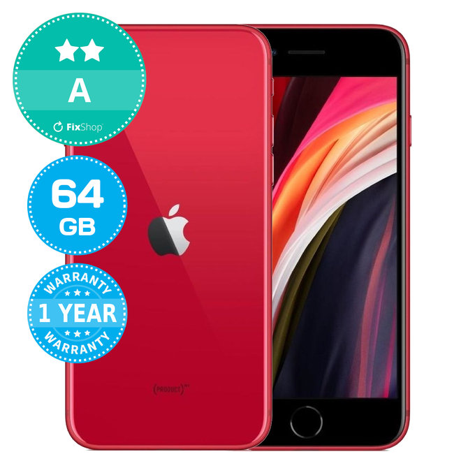 Apple iPhone SE (3rd Gen 2022) (PRODUCT)RED 64GB A Repasovaný