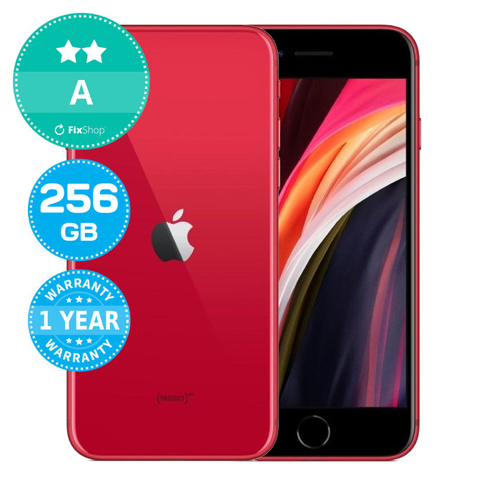 Apple iPhone SE (3rd Gen 2022) (PRODUCT)RED 256GB A Repasovaný