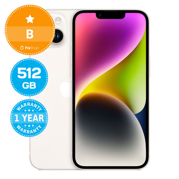 Apple iPhone 14 Starlight 512GB B Repasovaný