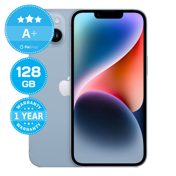 Apple iPhone 14 Blue 128GB A+ Repasovaný