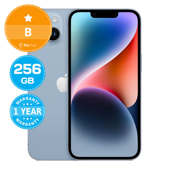 Apple iPhone 14 Blue 256GB B Repasovaný