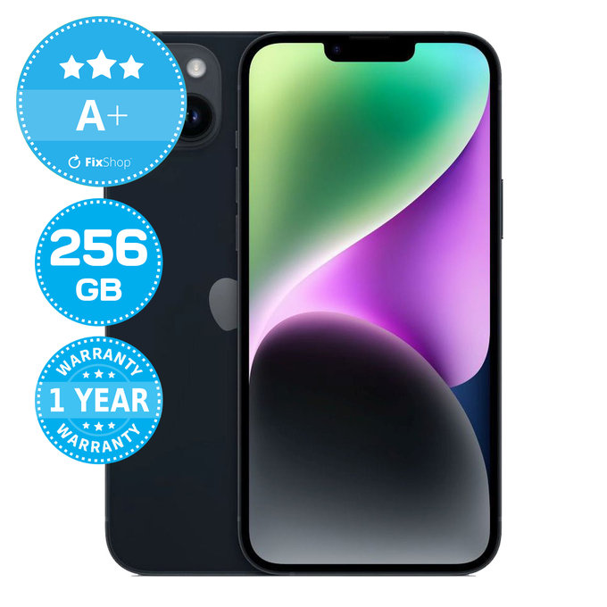 Apple iPhone 14 Plus Midnight 256GB A+ Repasovaný
