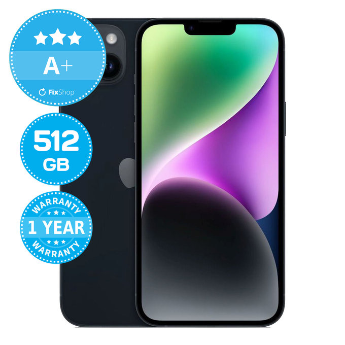 Apple iPhone 14 Plus Midnight 512GB A+ Repasovaný