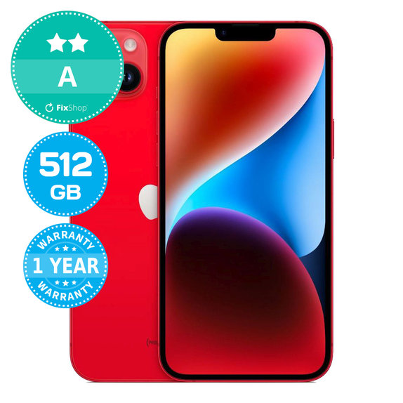 Apple iPhone 14 Plus (PRODUCT)RED 512GB A Repasovaný
