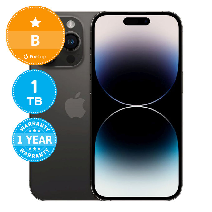 Apple iPhone 14 Pro Space Black 1TB B Repasovaný