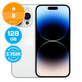 Apple iPhone 14 Pro Silver 128GB B Repasovaný