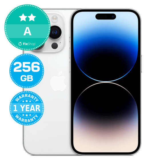 Apple iPhone 14 Pro Silver 256GB A Repasovaný