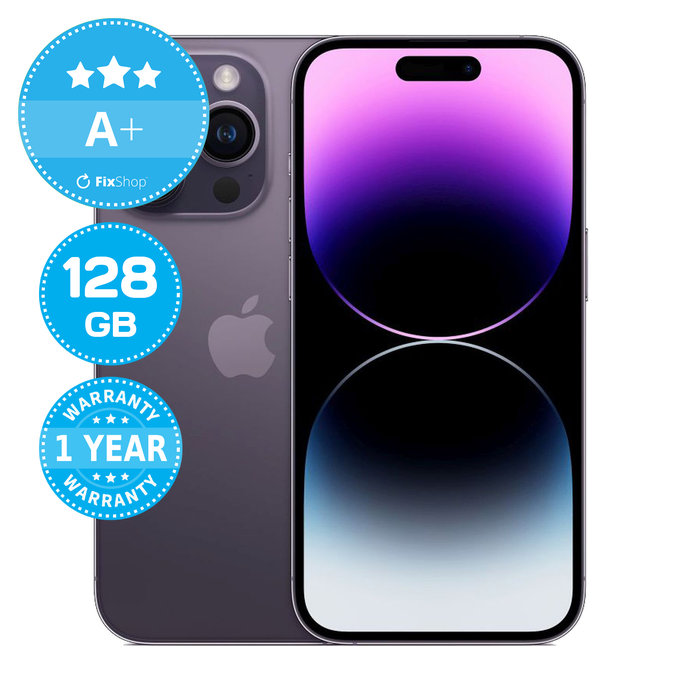 Apple iPhone 14 Pro Deep Purple 128GB A+ Repasovaný