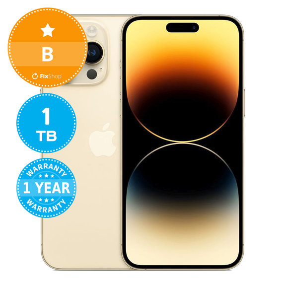 Apple iPhone 14 Pro Max Gold 1TB B Repasovaný