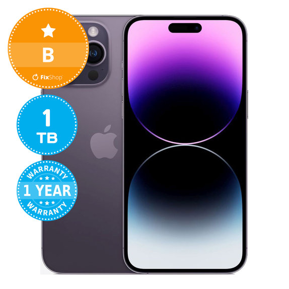 Apple iPhone 14 Pro Max Deep Purple 1TB B Repasovaný