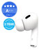 Náhradní Sluchátko pro Apple AirPods Pro 2nd Gen (2022) - Pravé A++