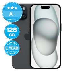 Apple iPhone 15 Black 128GB A+ Repasovaný