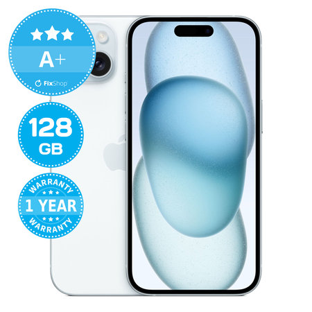 Apple iPhone 15 Blue 128GB A+ Repasovaný