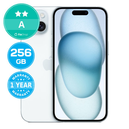 Apple iPhone 15 Blue 256GB A Repasovaný
